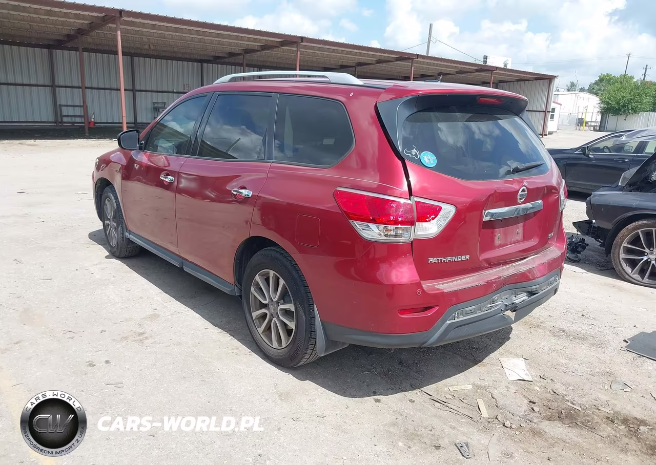 2015 Nissan Pathfinder Sv VIN:5N1AR2MN6FC643855 - 3