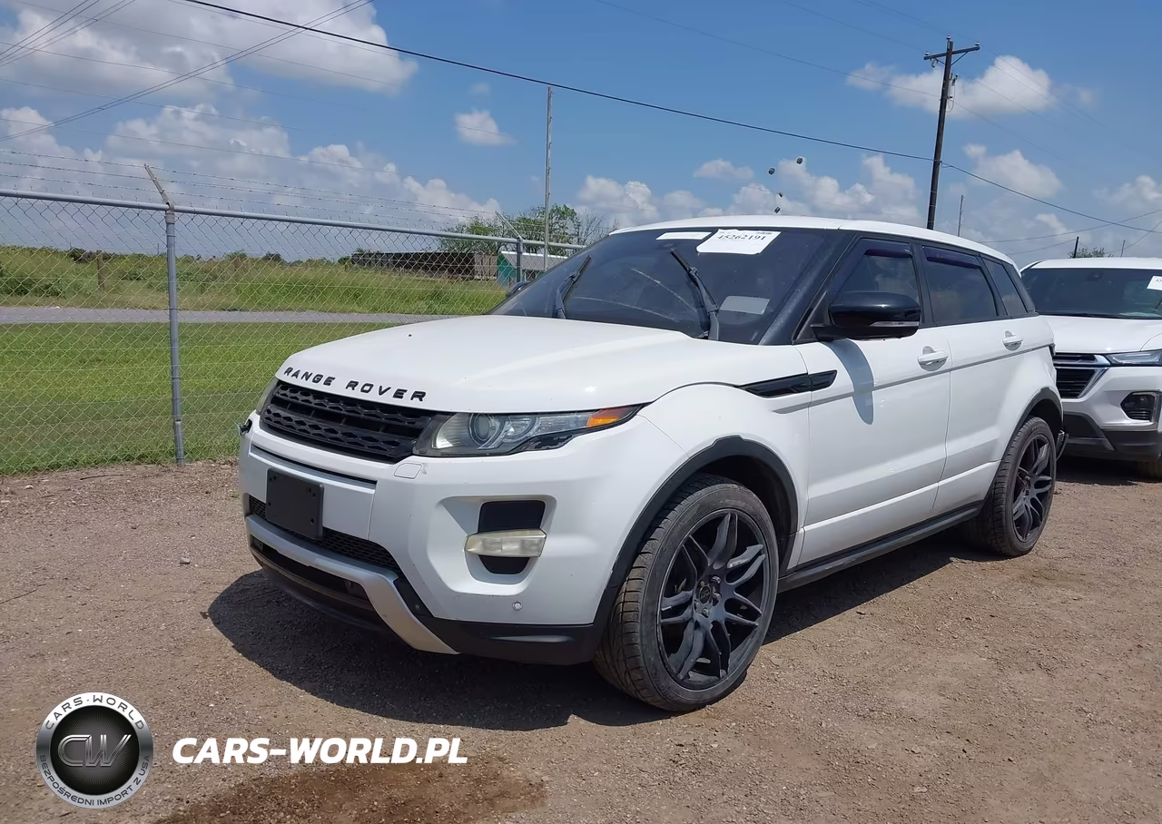 2012 Land Rover Range Rover Evoque Pure Plus VIN:SALVT2BG8CH680652 - 2