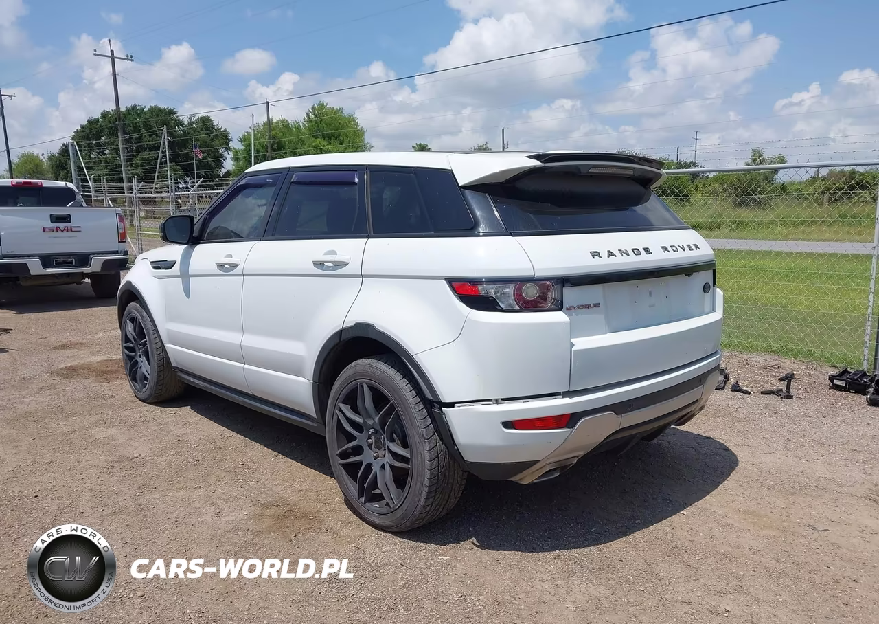 2012 Land Rover Range Rover Evoque Pure Plus VIN:SALVT2BG8CH680652 - 3