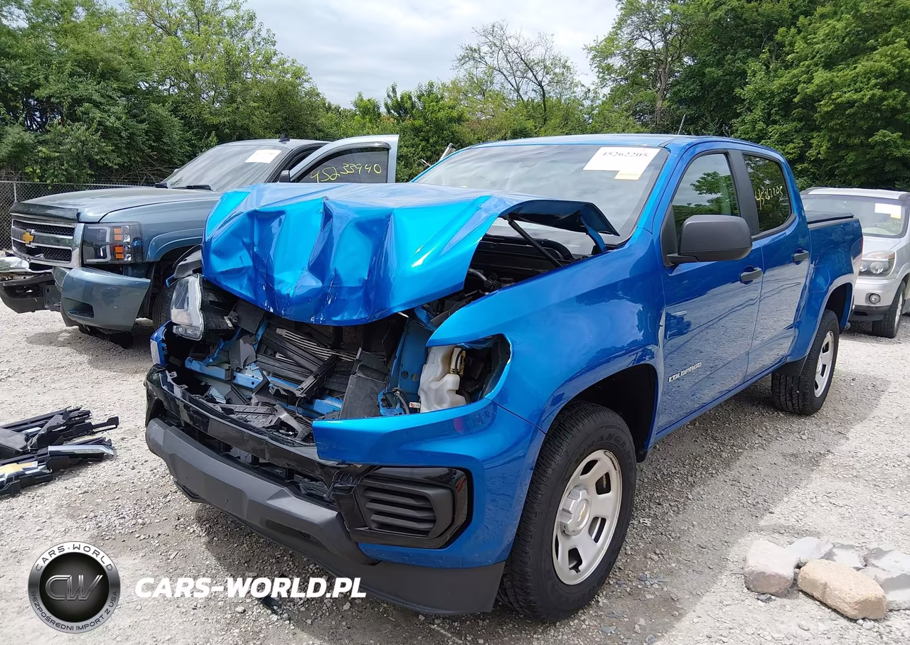 2021 Chevrolet Colorado 2Wd Short Box Wt VIN:1GCGSBEAXM1201314 - 2