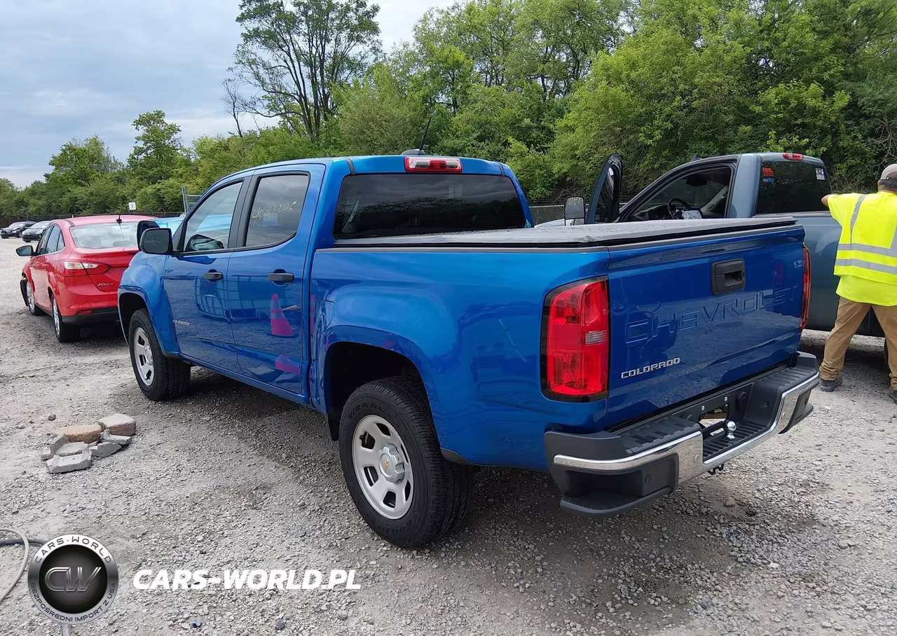2021 Chevrolet Colorado 2Wd Short Box Wt VIN:1GCGSBEAXM1201314 - 3