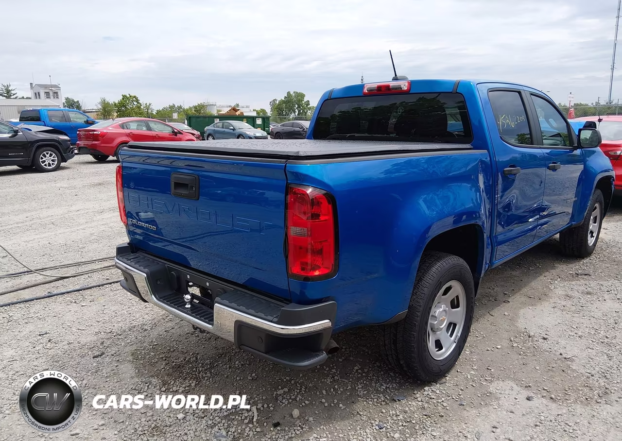 2021 Chevrolet Colorado 2Wd Short Box Wt VIN:1GCGSBEAXM1201314 - 4