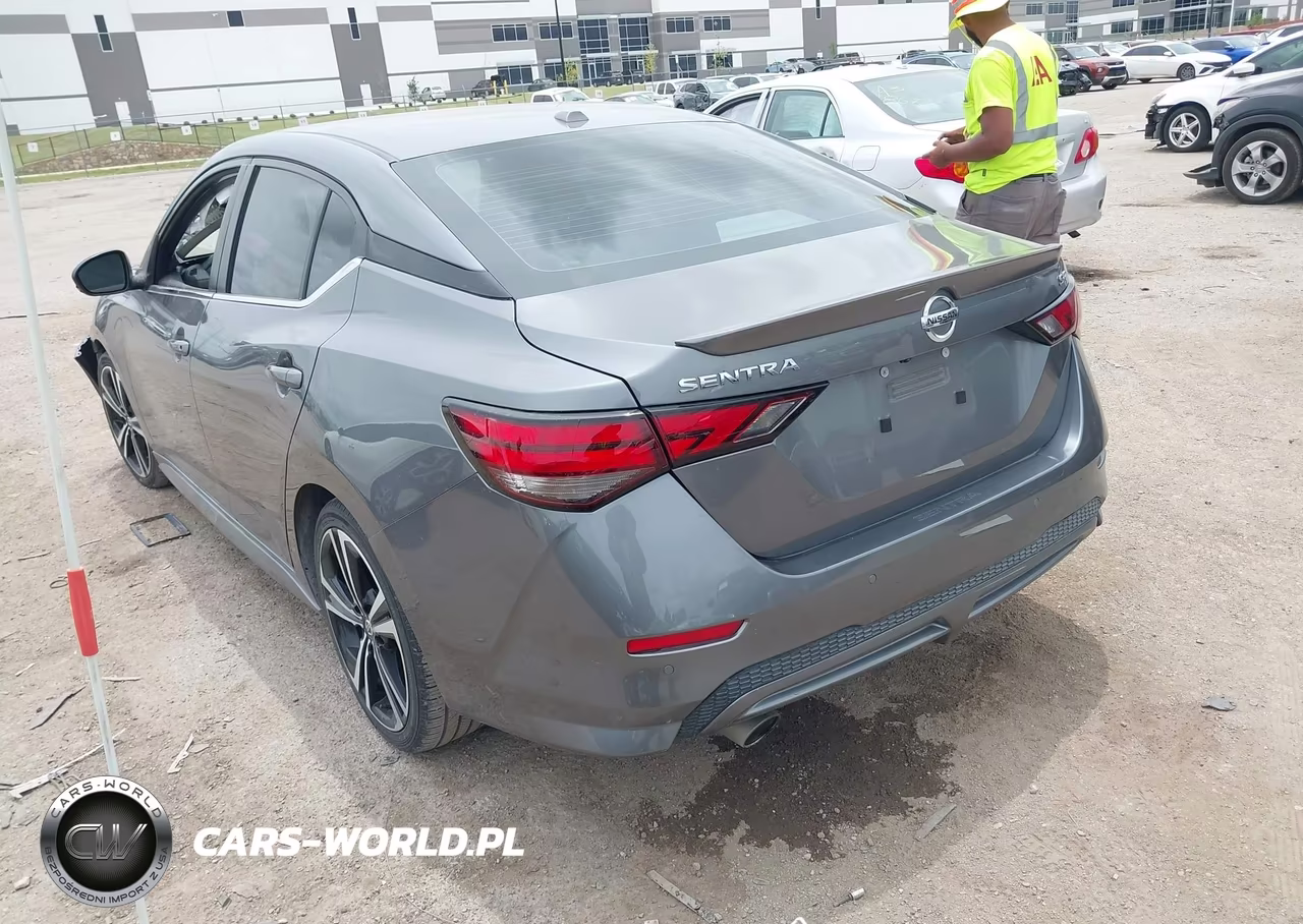 2021 Nissan Sentra Sr Xtronic Cvt VIN:3N1AB8DV2MY313830 - 3