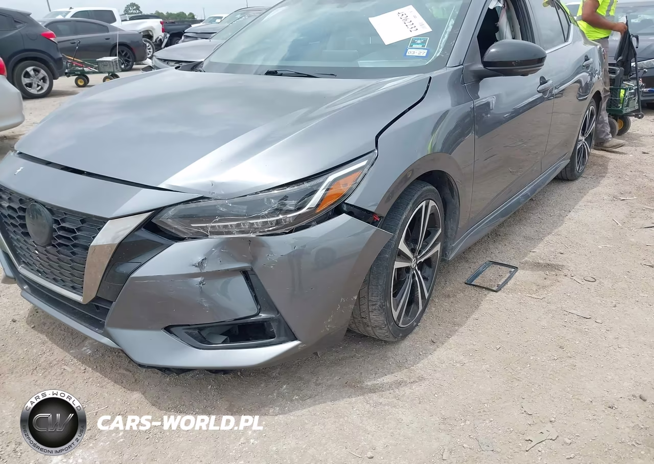 2021 Nissan Sentra Sr Xtronic Cvt VIN:3N1AB8DV2MY313830 - 6