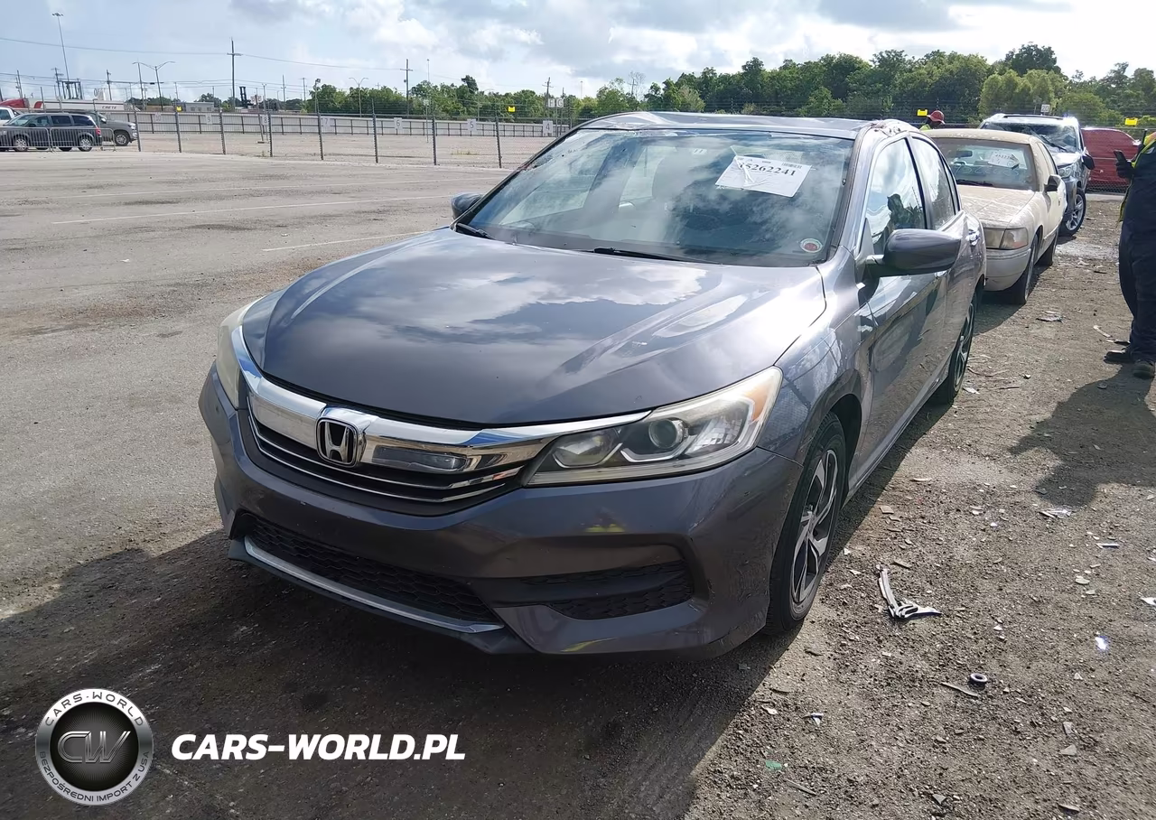 2016 Honda Accord Lx VIN:1HGCR2F37GA018839 - 2
