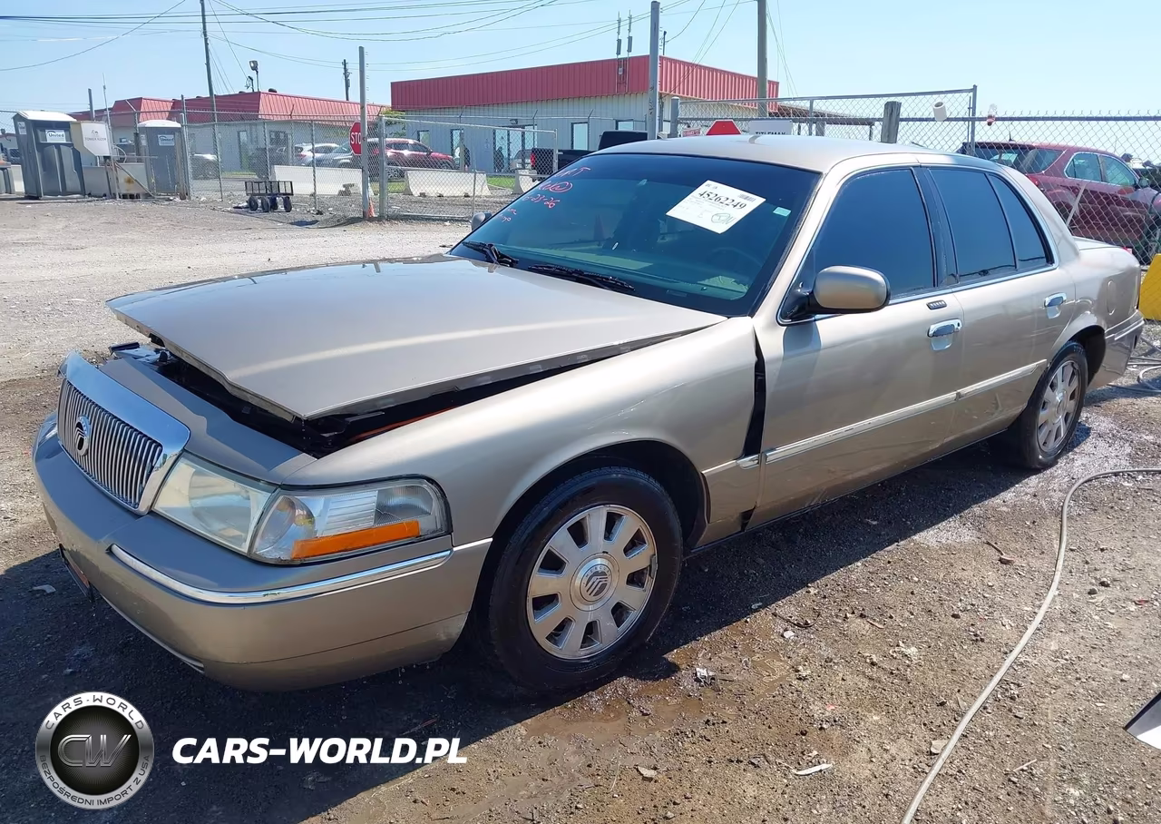 2003 Mercury Grand Marquis Ls VIN:2MEFM75W43X643136 - 2