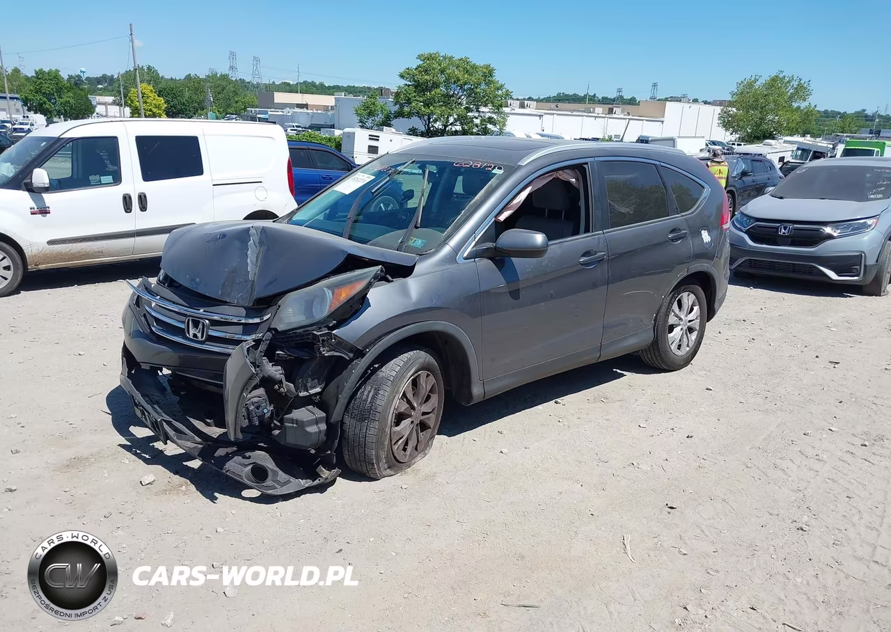 2013 Honda Cr-V Ex-L VIN:2HKRM4H77DH628120 - 2