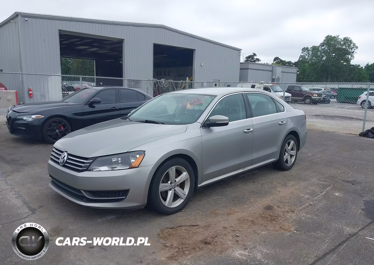 2013 Volkswagen Passat 2.5L Se VIN:1VWBH7A38DC102778 - 2