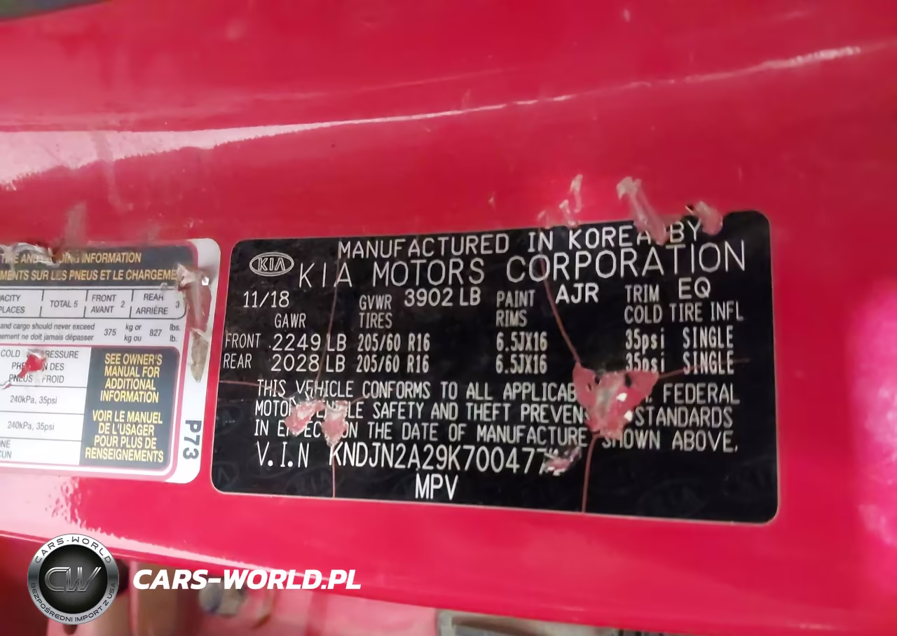 2019 Kia Soul VIN:KNDJN2A29K7004771 - 9