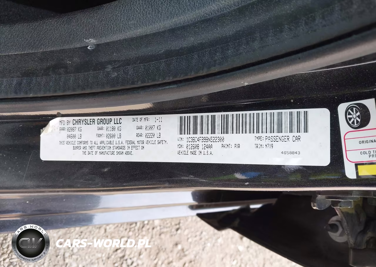 2011 Chrysler 200 Lx VIN:1C3BC4FB9BN522300 - 9