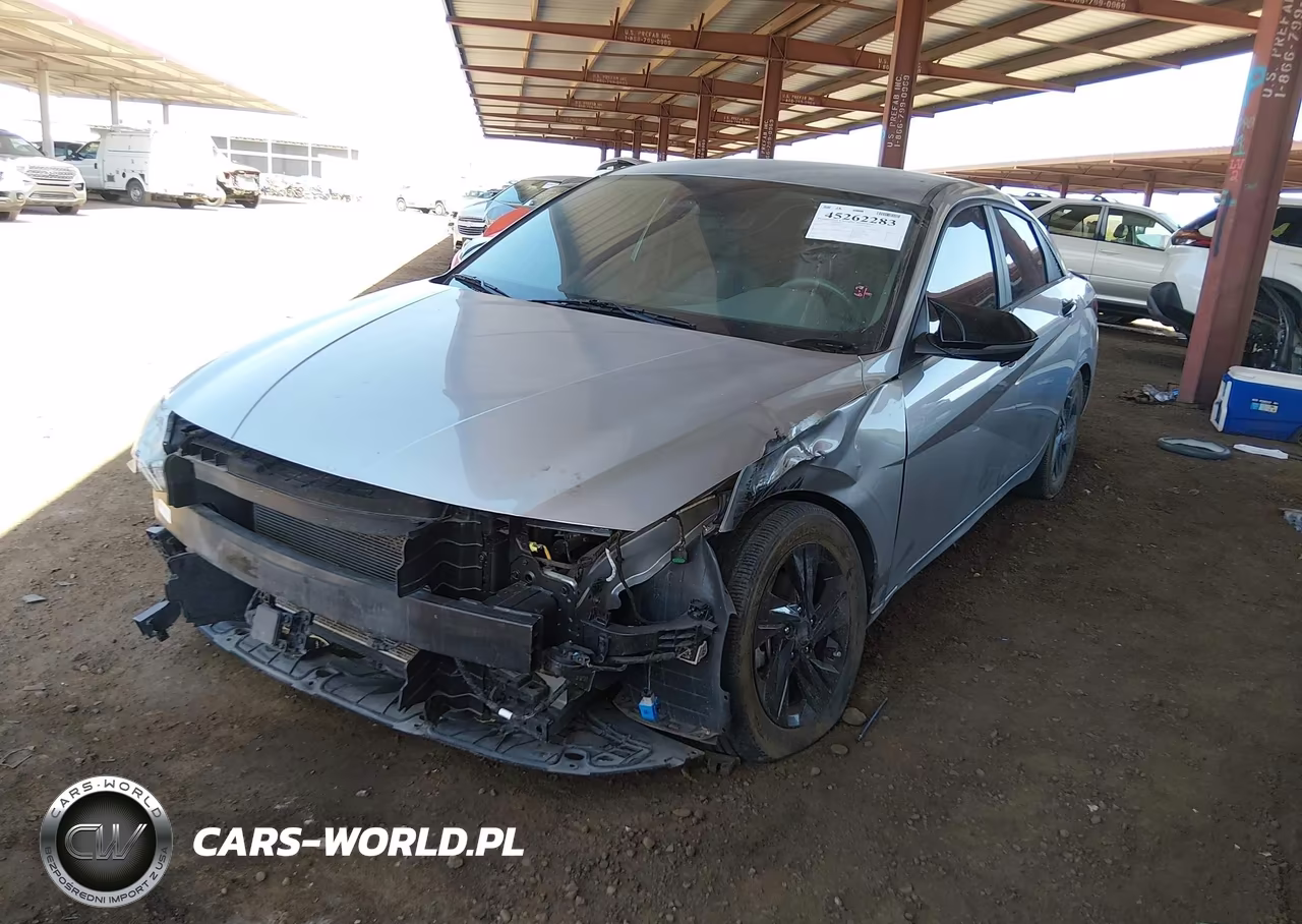 2021 Hyundai Elantra Sel VIN:5NPLS4AG1MH023824 - 2