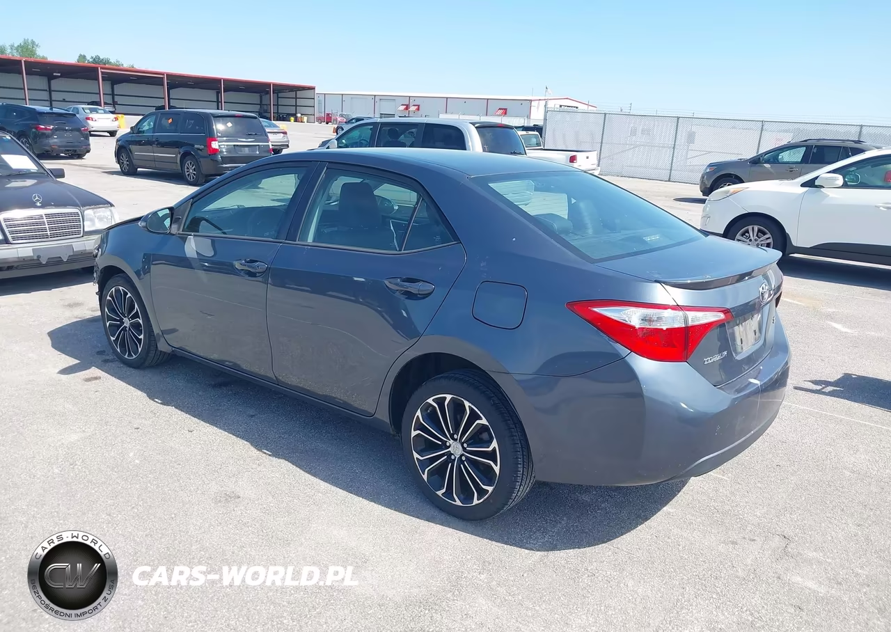 2014 Toyota Corolla S Plus VIN:2T1BURHE7EC147172 - 3