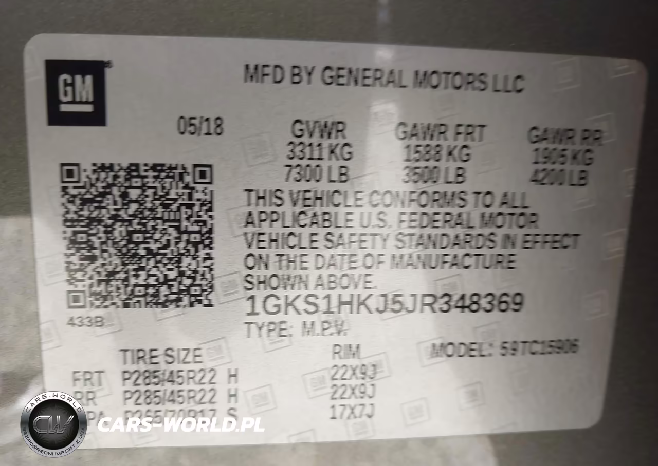 2018 GMC Yukon Xl Denali VIN:1GKS1HKJ5JR348369 - 9