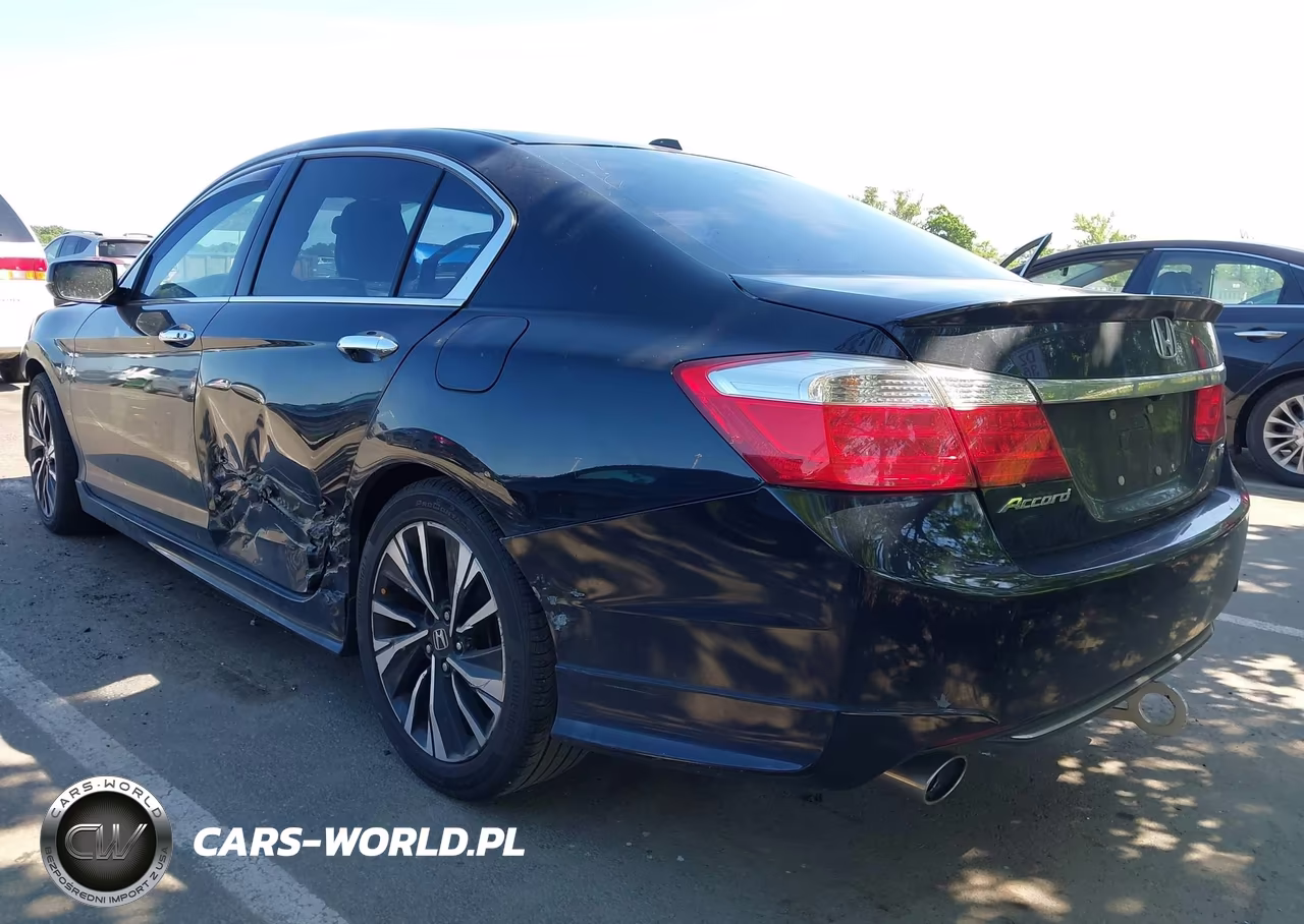 2015 Honda Accord Ex-L V-6 VIN:1HGCR3F82FA018649 - 3