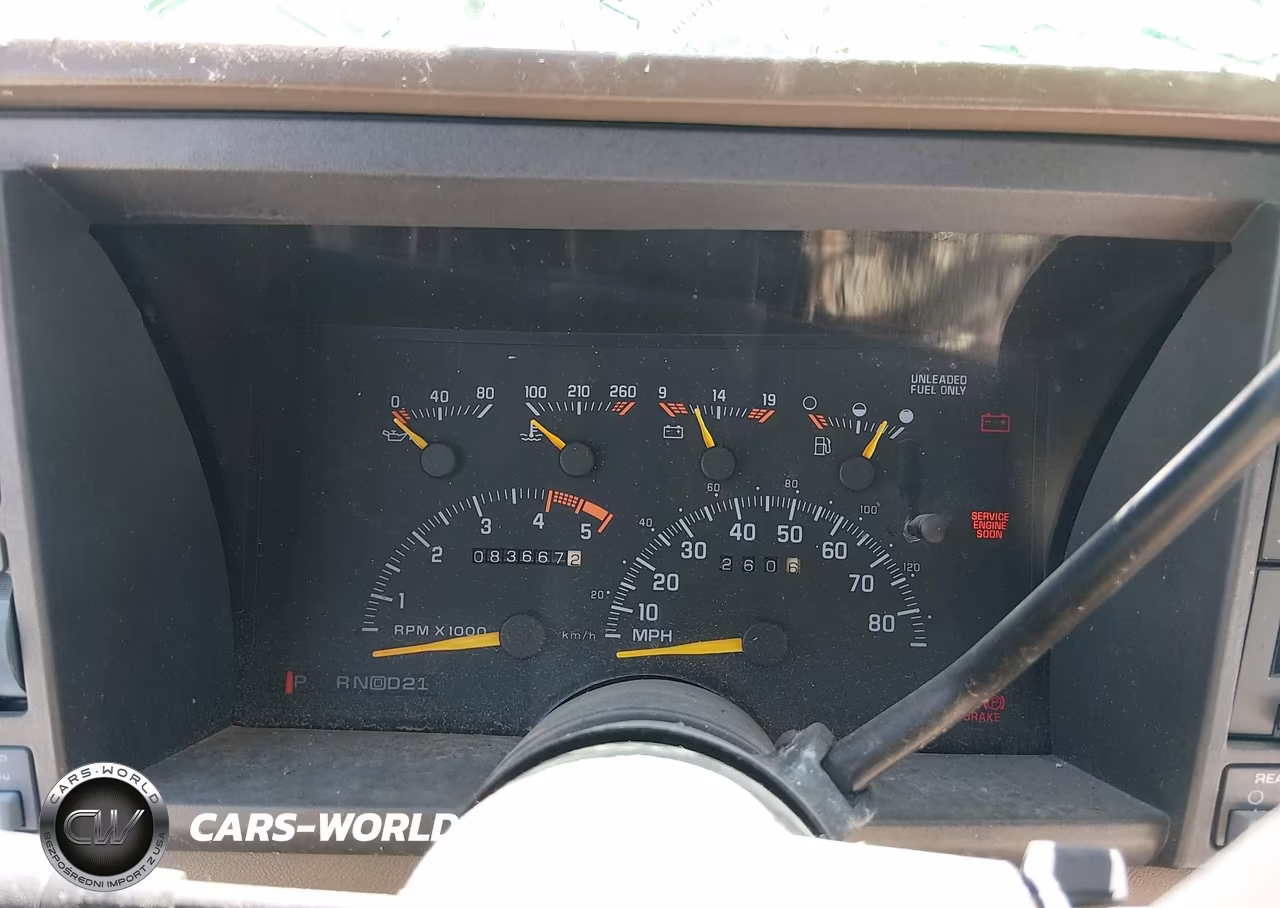 1994 GMC Suburban K1500 VIN:1GKFK16K0RJ762338 - 7