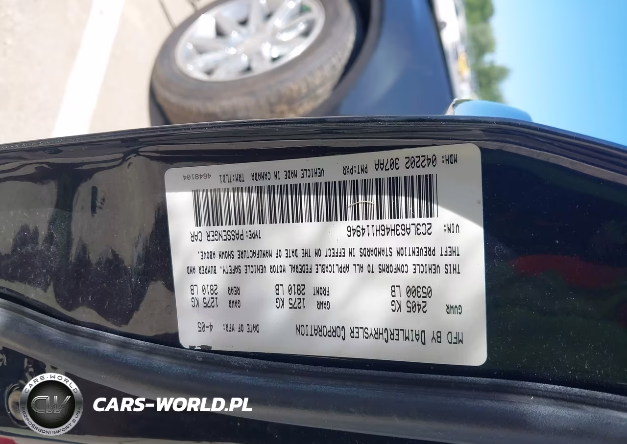 2006 Chrysler 300C VIN:2C3LA63H46H114946 - 9