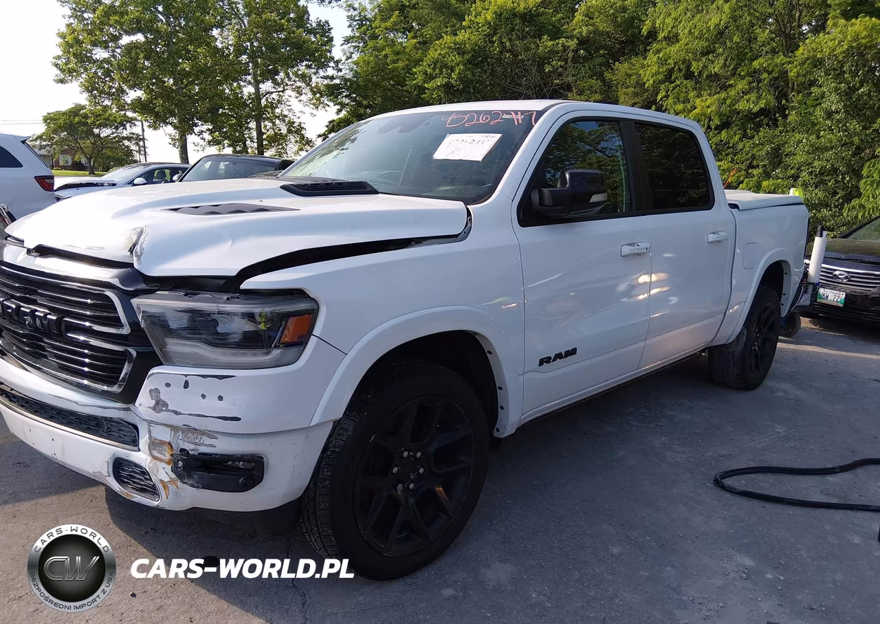 2021 Ram 1500 Laramie 4X4 5'7 Box VIN:1C6SRFJT1MN615652 - 2