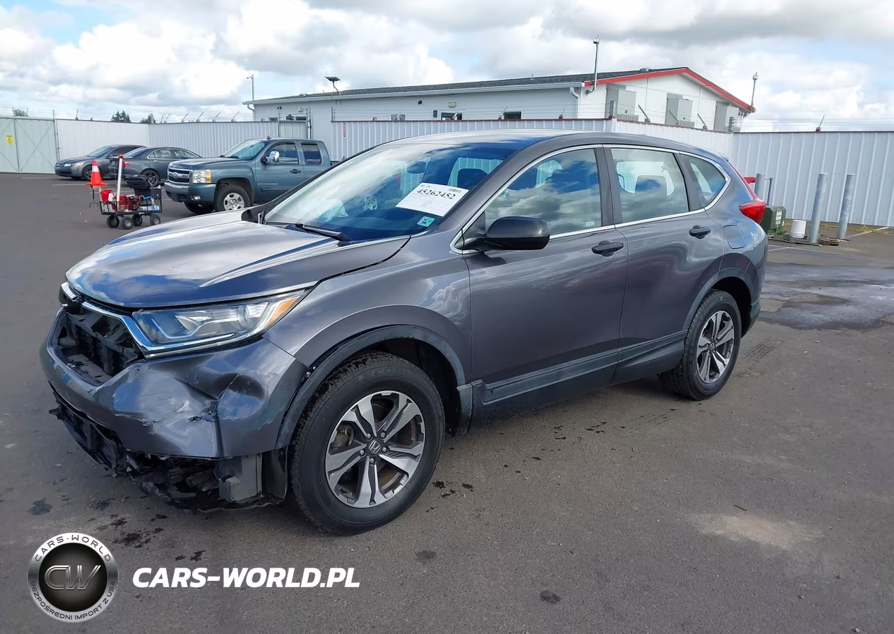 2019 Honda Cr-V Lx VIN:5J6RW6H36KL001334 - 2