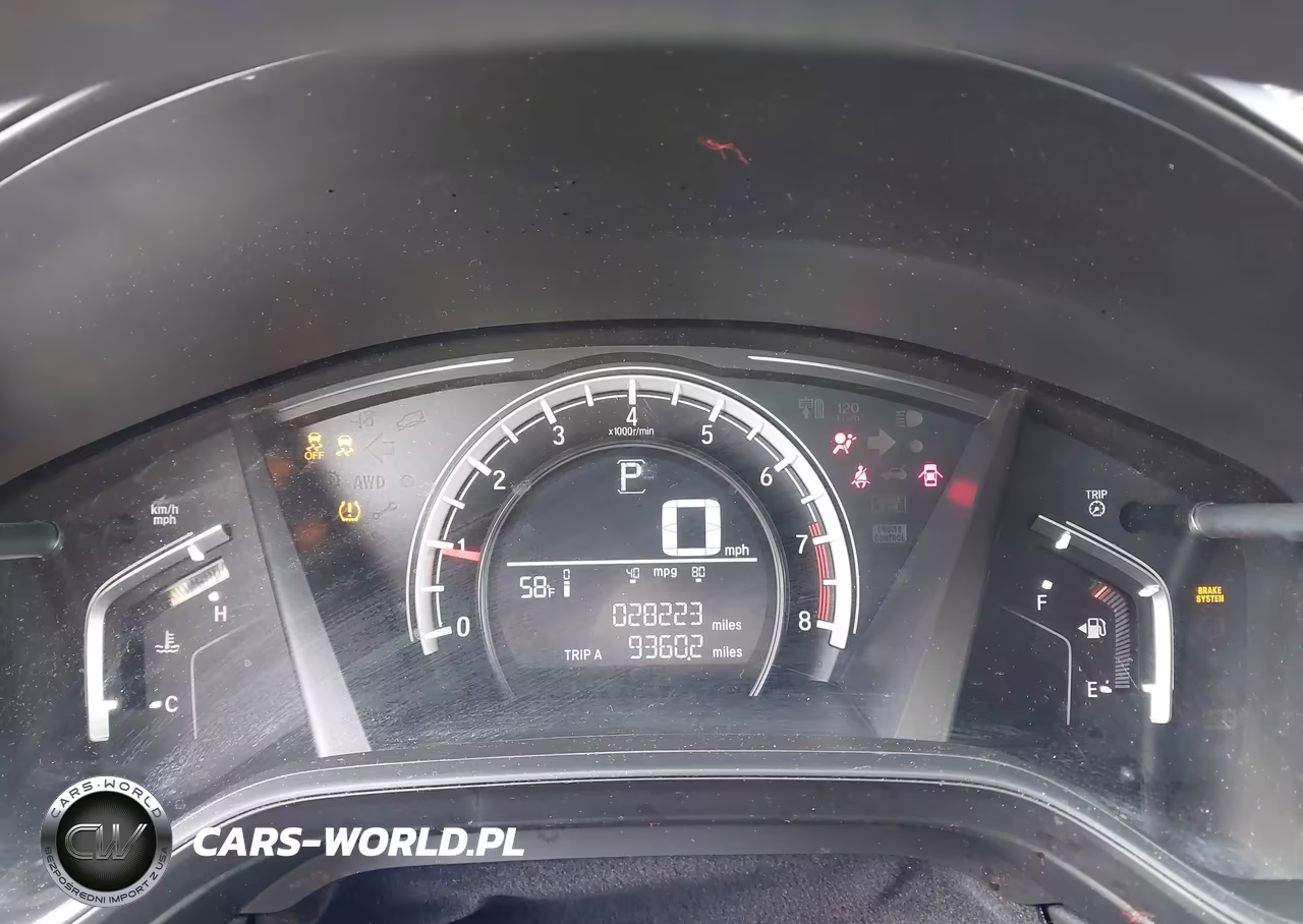 2019 Honda Cr-V Lx VIN:5J6RW6H36KL001334 - 7