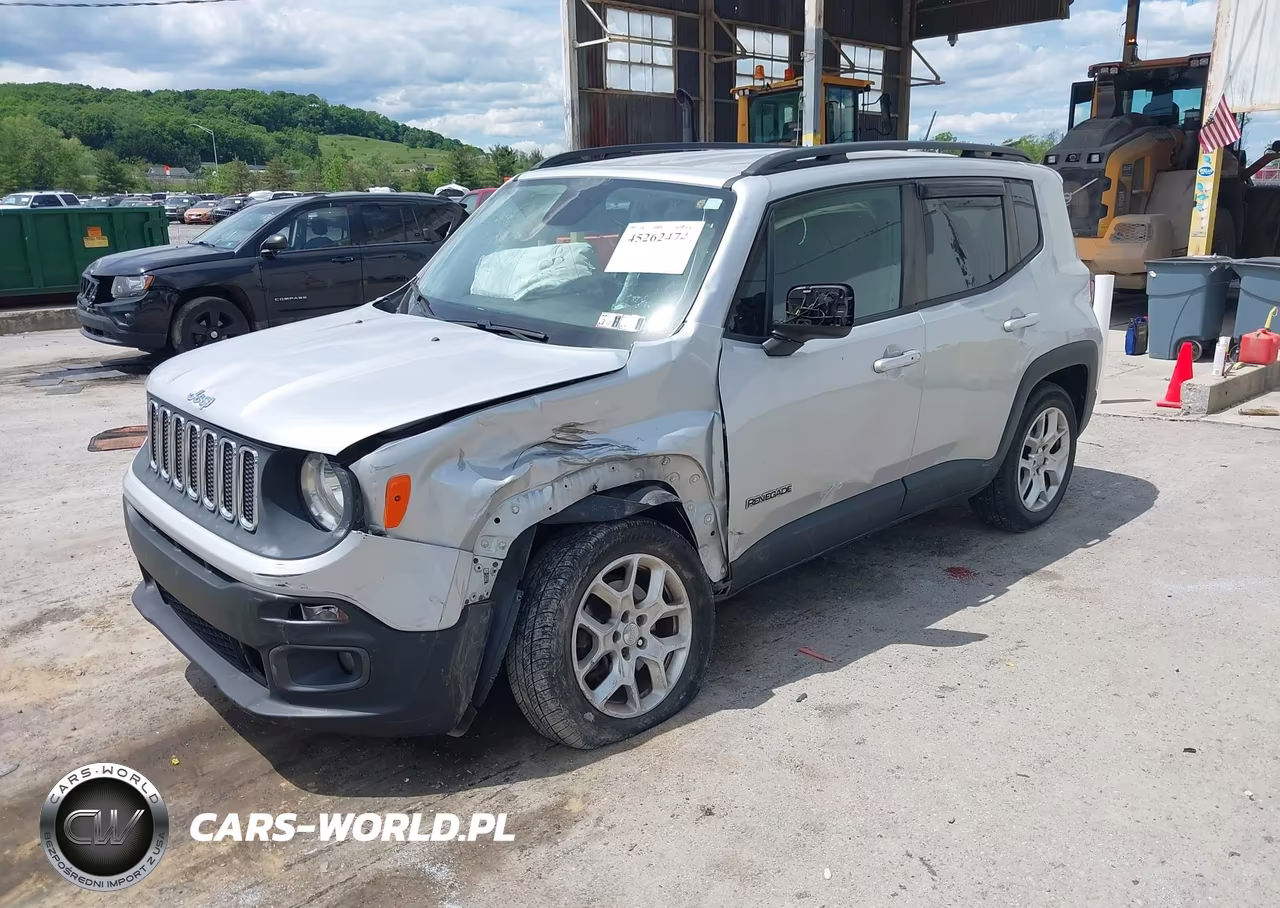 2015 Jeep Renegade Latitude VIN:ZACCJBBT0FPB65623 - 2