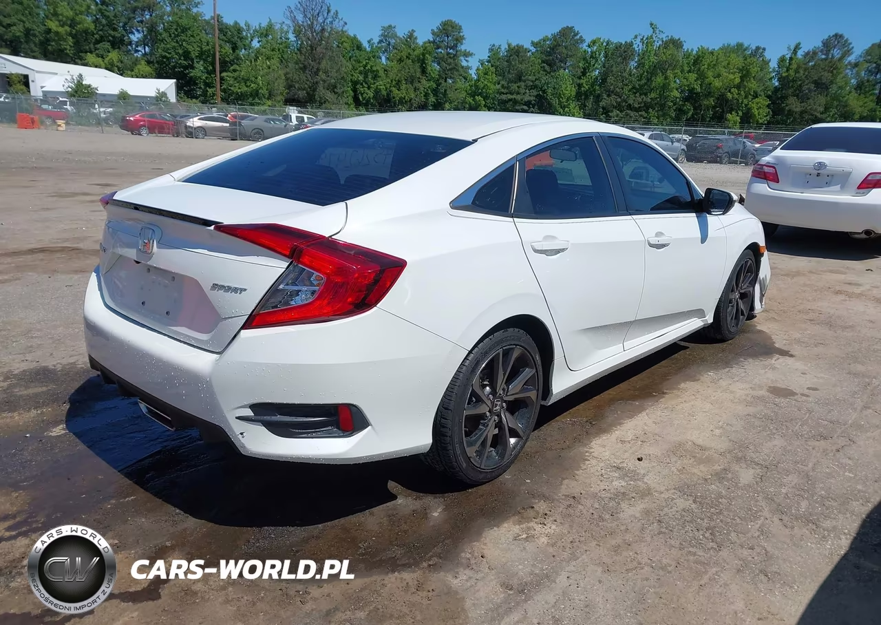 2021 Honda Civic Sport VIN:2HGFC2F81MH511861 - 4