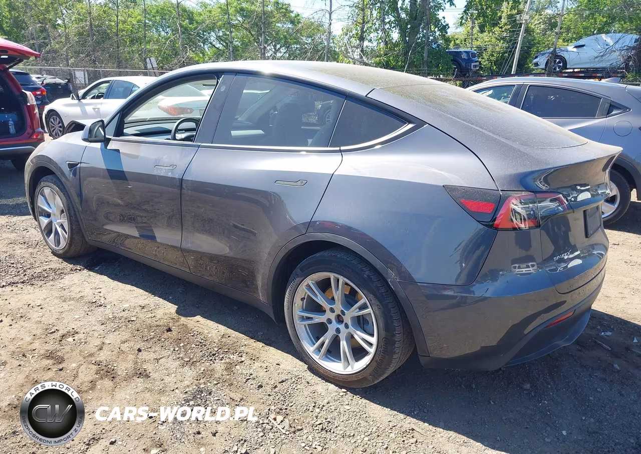 2021 Tesla Model Y Long Range Dual Motor All-Wheel Drive VIN:5YJYGAEEXMF136894 - 3