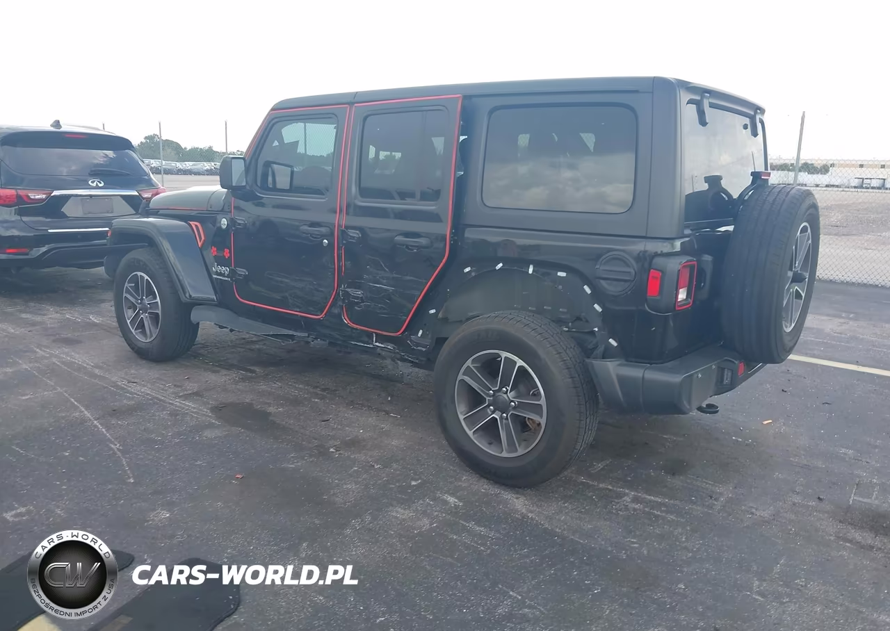 2017 Jeep Wrangler Unlimited Sport 4X4 VIN:1C4BJWDG9HL746148 - 3