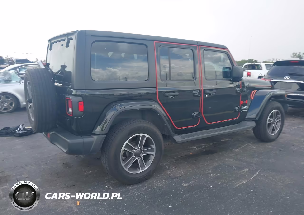 2017 Jeep Wrangler Unlimited Sport 4X4 VIN:1C4BJWDG9HL746148 - 4