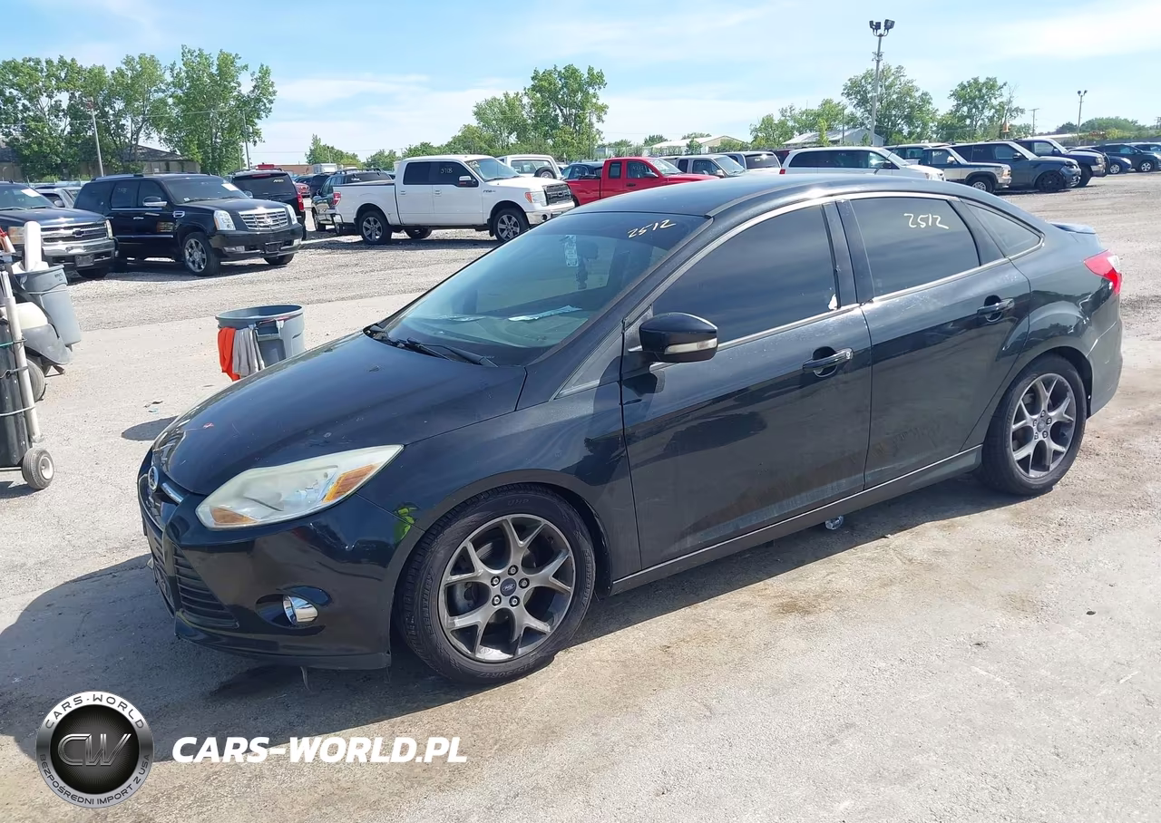 2014 Ford Focus Se VIN:1FADP3F2XEL154797 - 2
