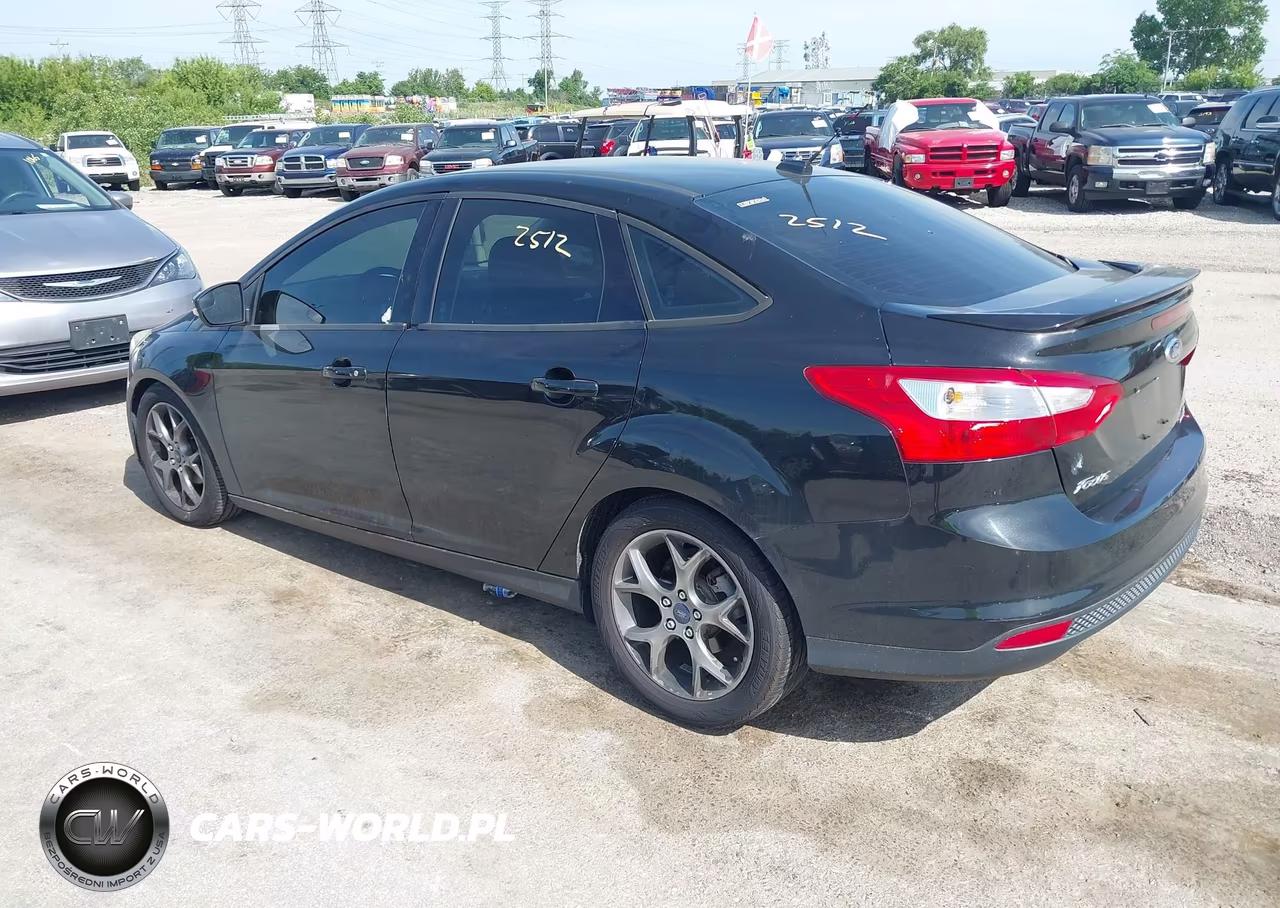 2014 Ford Focus Se VIN:1FADP3F2XEL154797 - 3