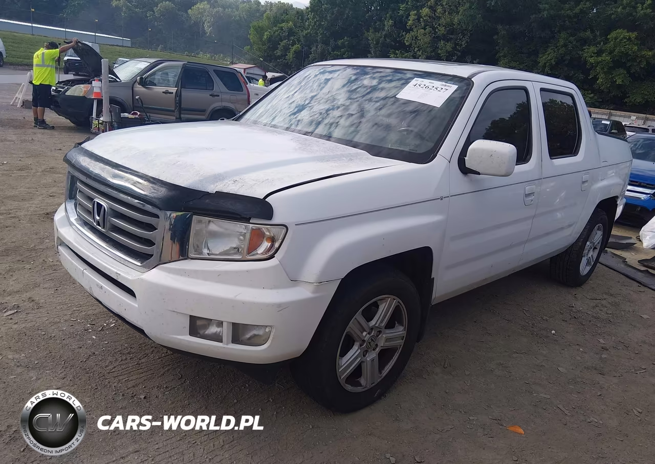 2013 Honda Ridgeline Rtl VIN:5FPYK1F54DB011653 - 2