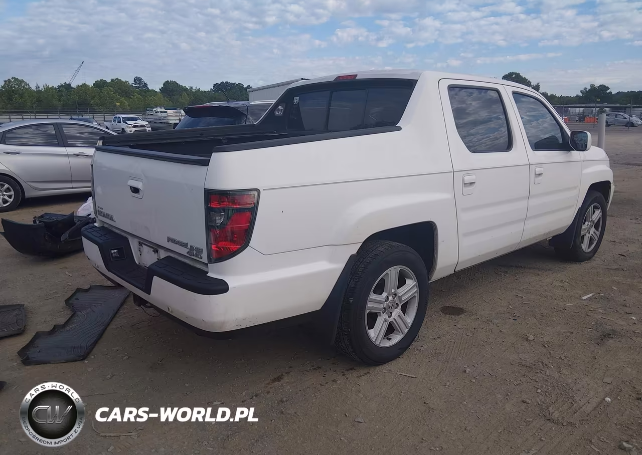 2013 Honda Ridgeline Rtl VIN:5FPYK1F54DB011653 - 4