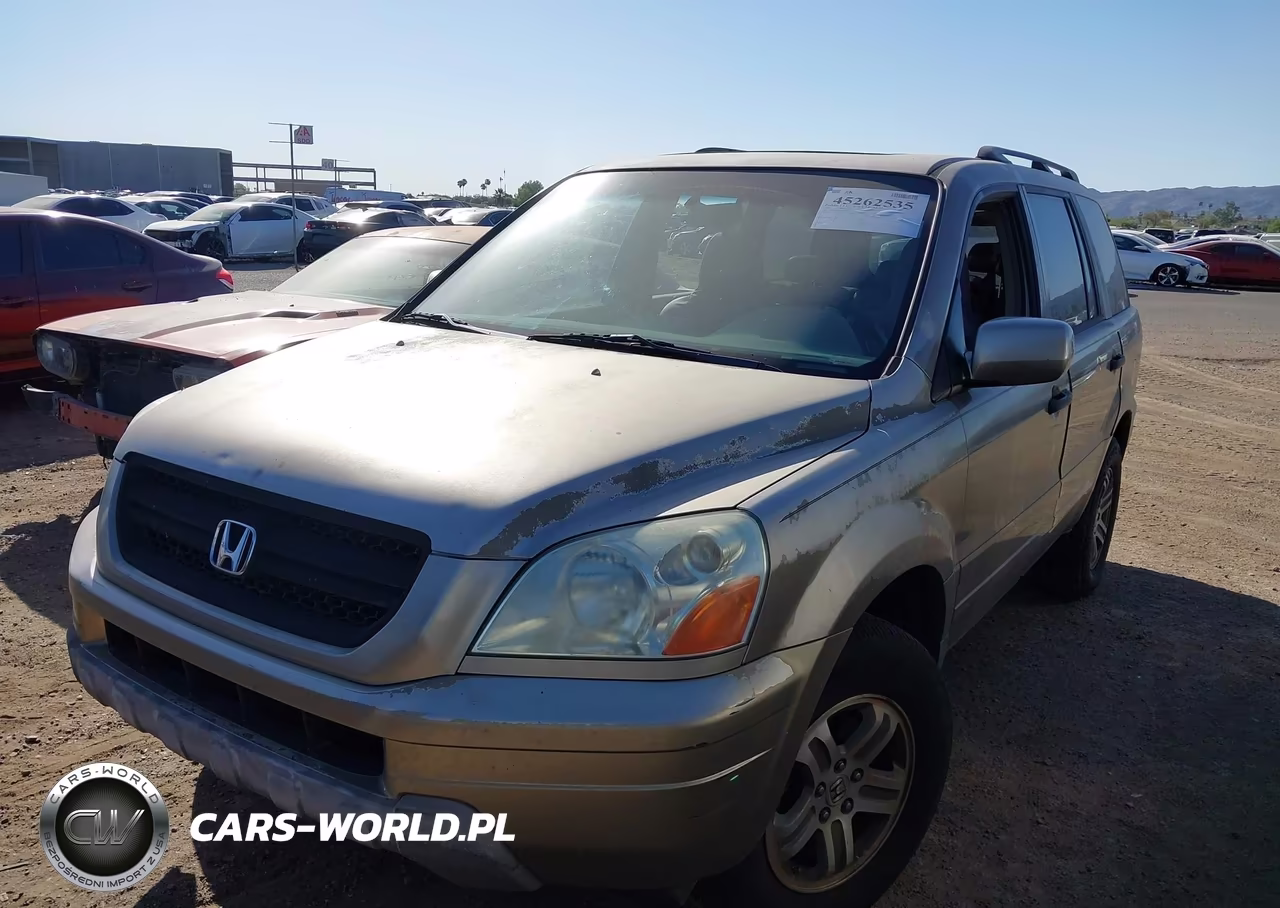 2005 Honda Pilot Ex-L VIN:2HKYF18685H526659 - 2