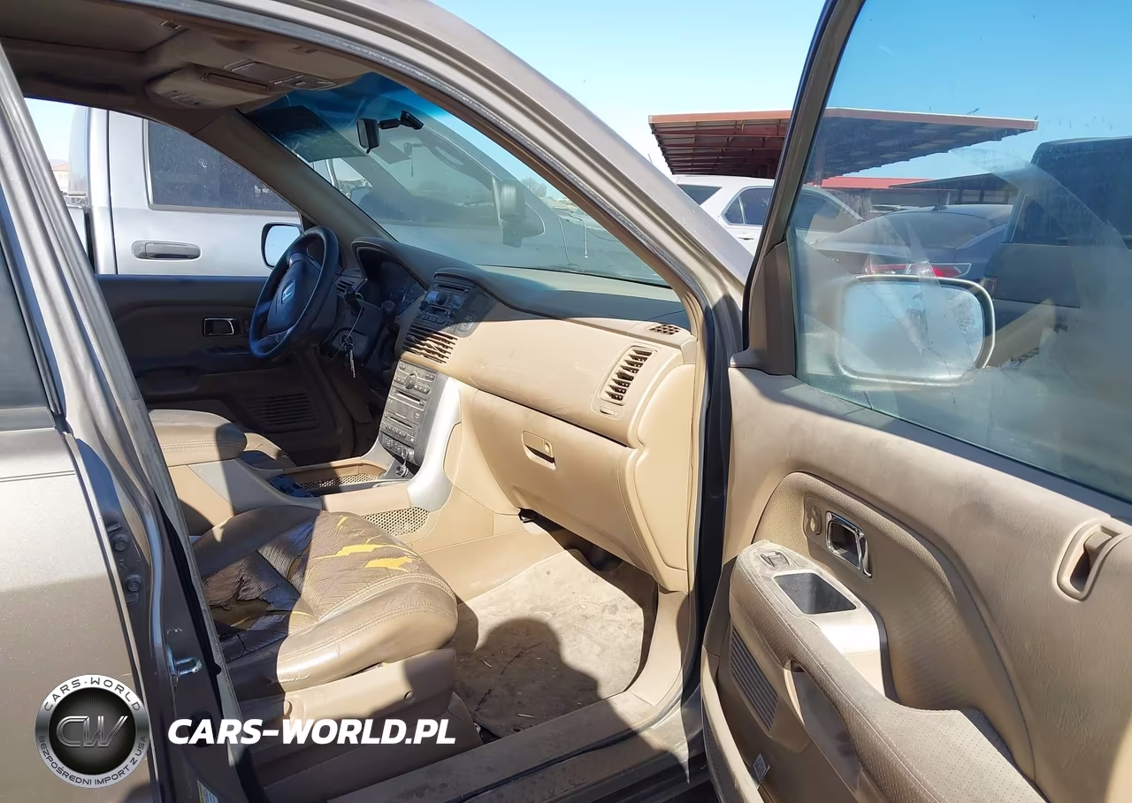 2005 Honda Pilot Ex-L VIN:2HKYF18685H526659 - 5