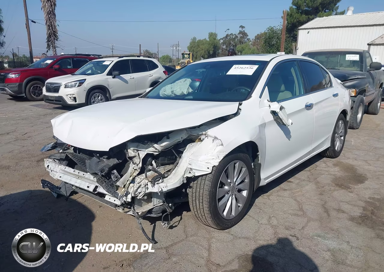 2014 Honda Accord Ex-L VIN:1HGCR2F83EA080828 - 2