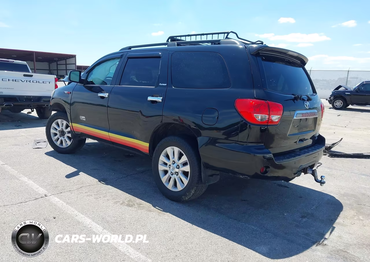 2013 Toyota Sequoia Platinum 5.7L V8 VIN:5TDDW5G16DS092133 - 3