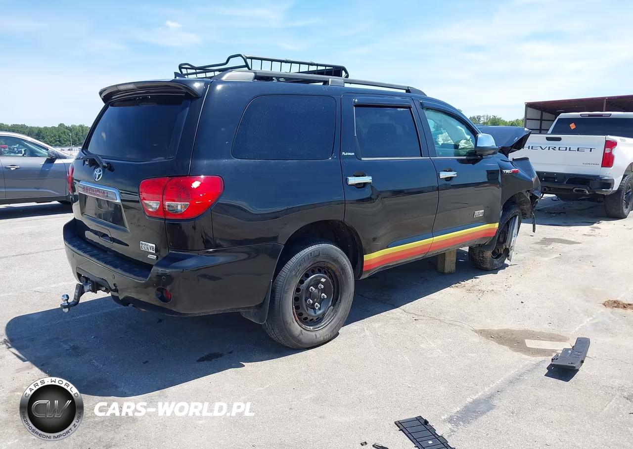 2013 Toyota Sequoia Platinum 5.7L V8 VIN:5TDDW5G16DS092133 - 4