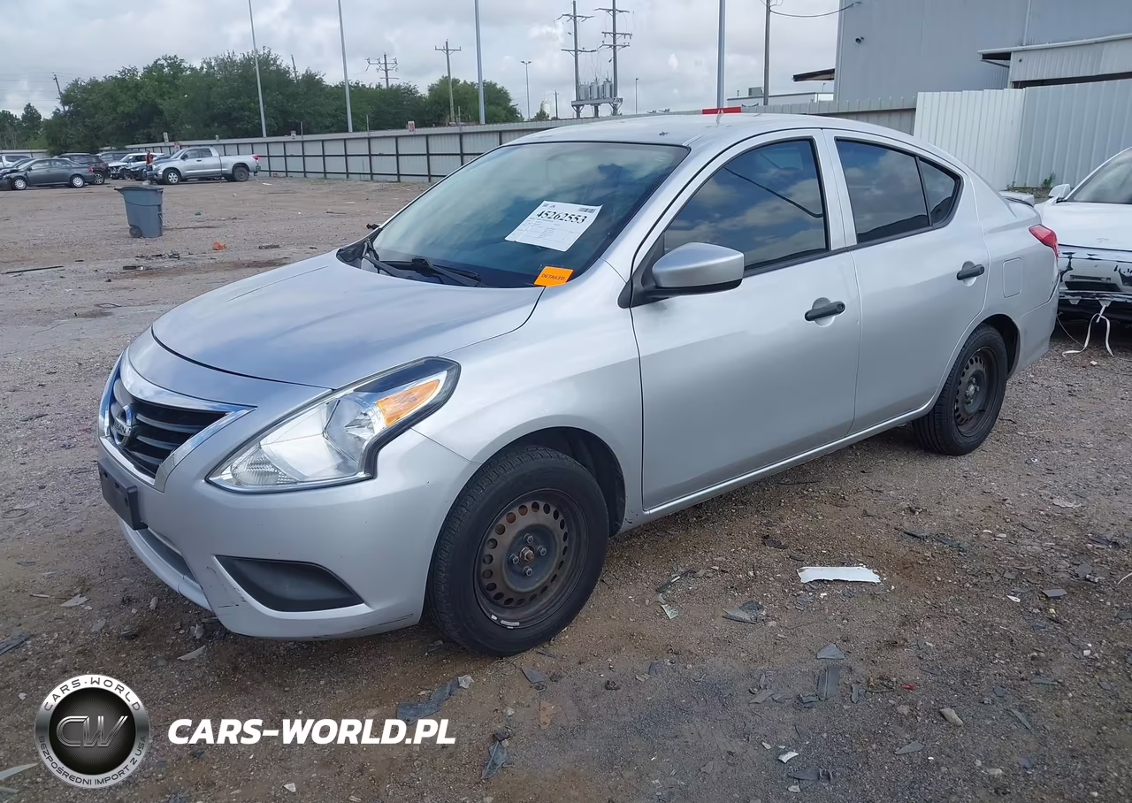 2017 Nissan Versa 1.6 S+ VIN:3N1CN7AP3HL889137 - 2