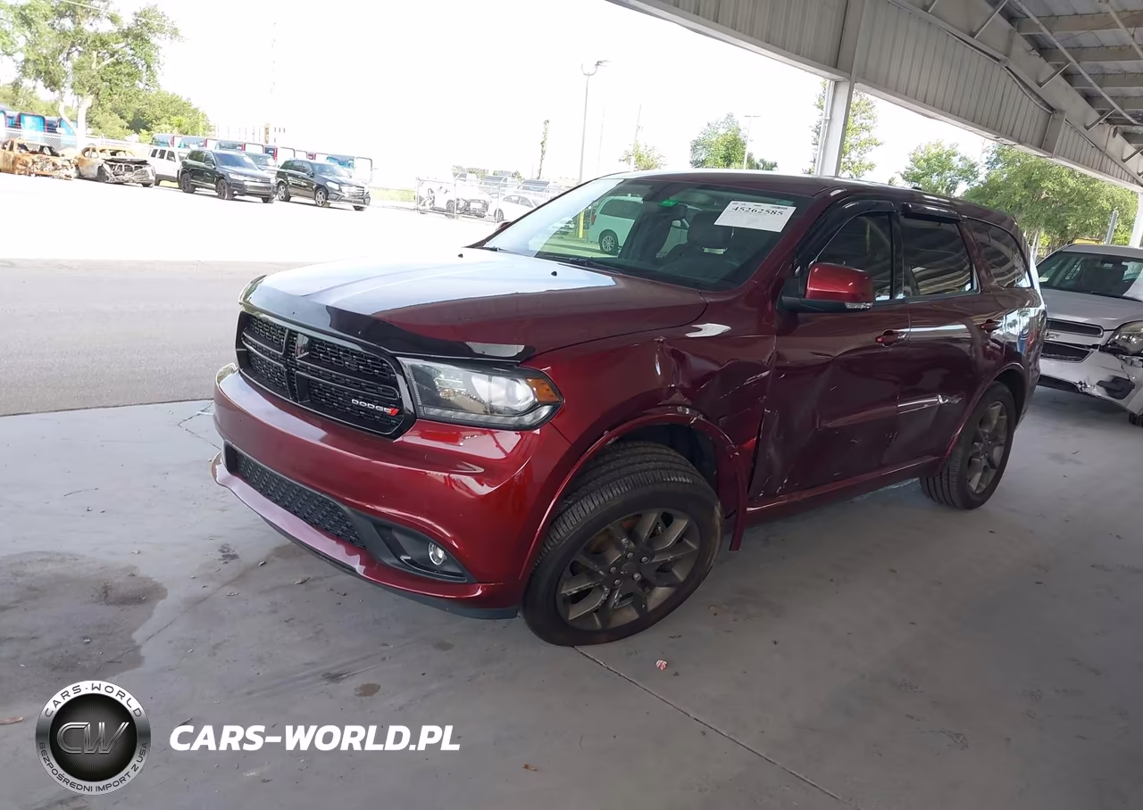 2017 Dodge Durango Gt Rwd VIN:1C4RDHDG6HC657042 - 2