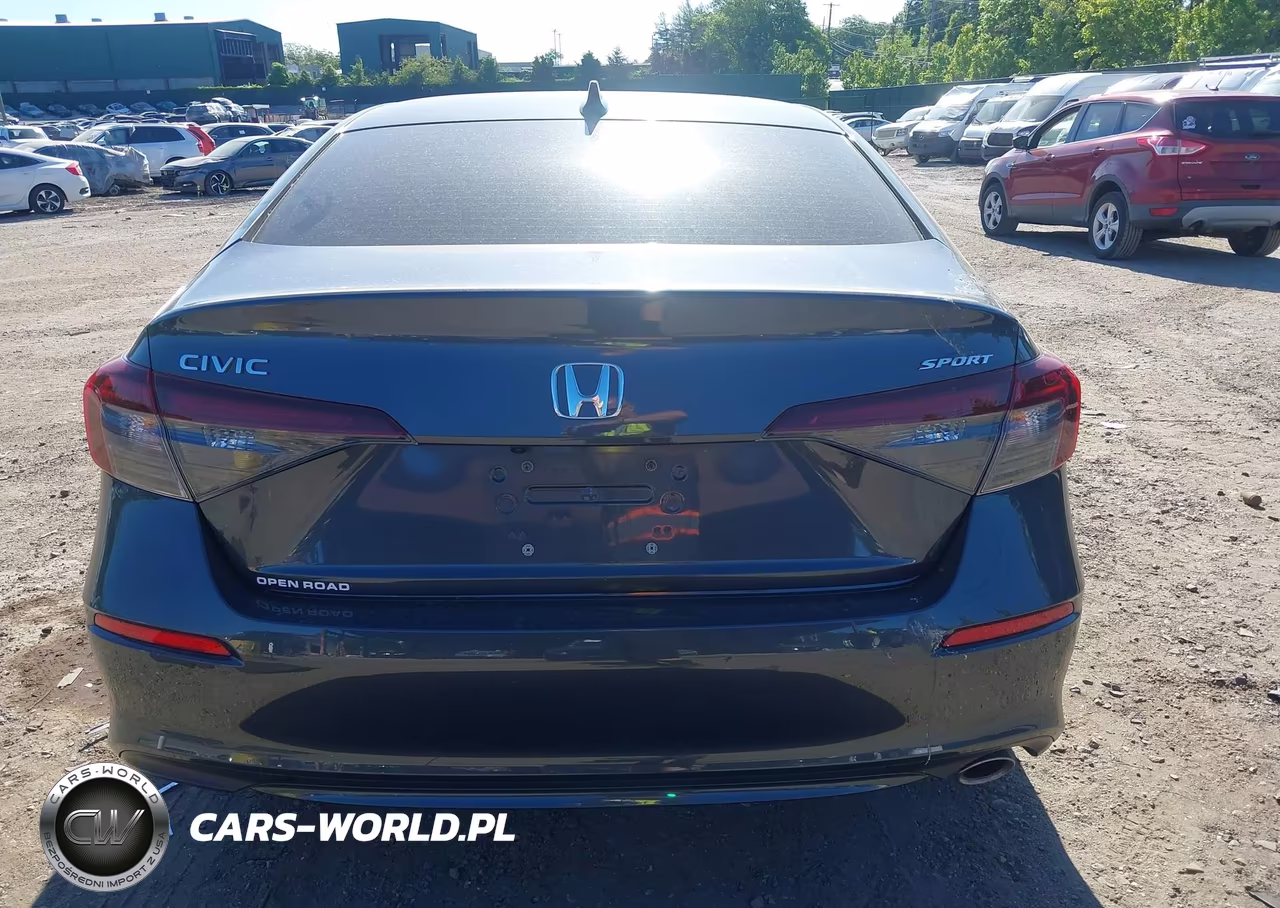 2025 Honda Civic Sport VIN:2HGFE2F51SH568879 - 16