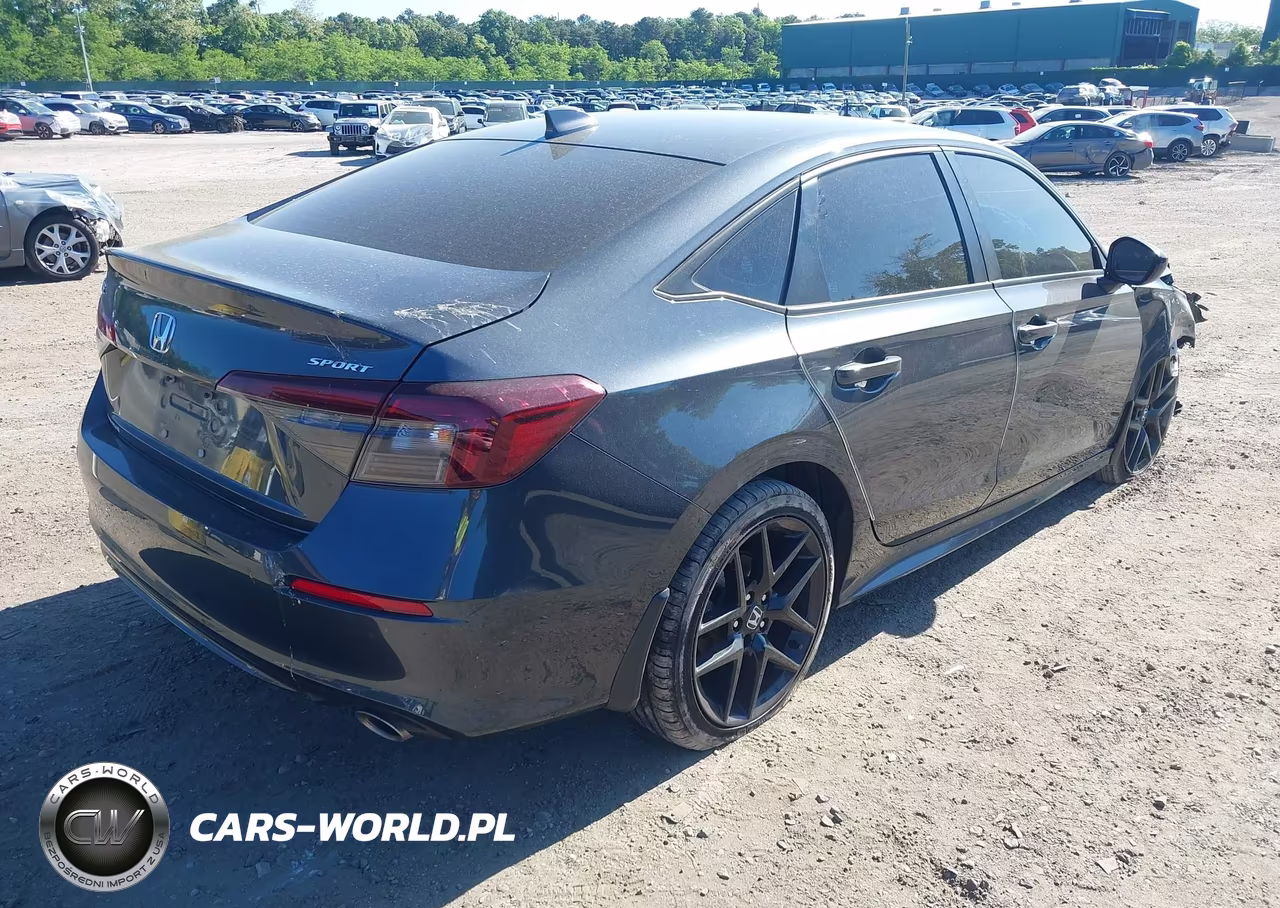 2025 Honda Civic Sport VIN:2HGFE2F51SH568879 - 4