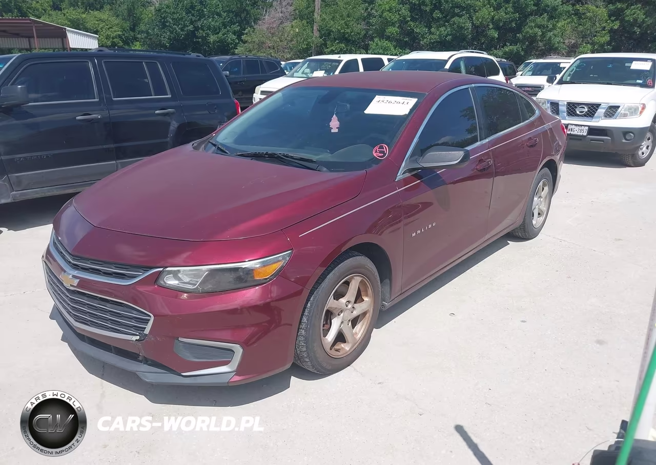 2016 Chevrolet Malibu Ls VIN:1G1ZB5ST8GF280319 - 2