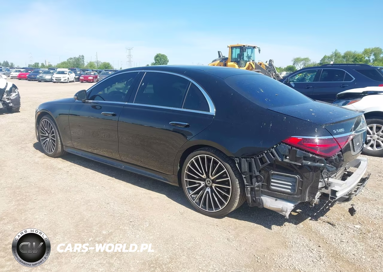 2022 Mercedes-Benz S 580 4Matic VIN:W1K6G7GB1NA100606 - 3