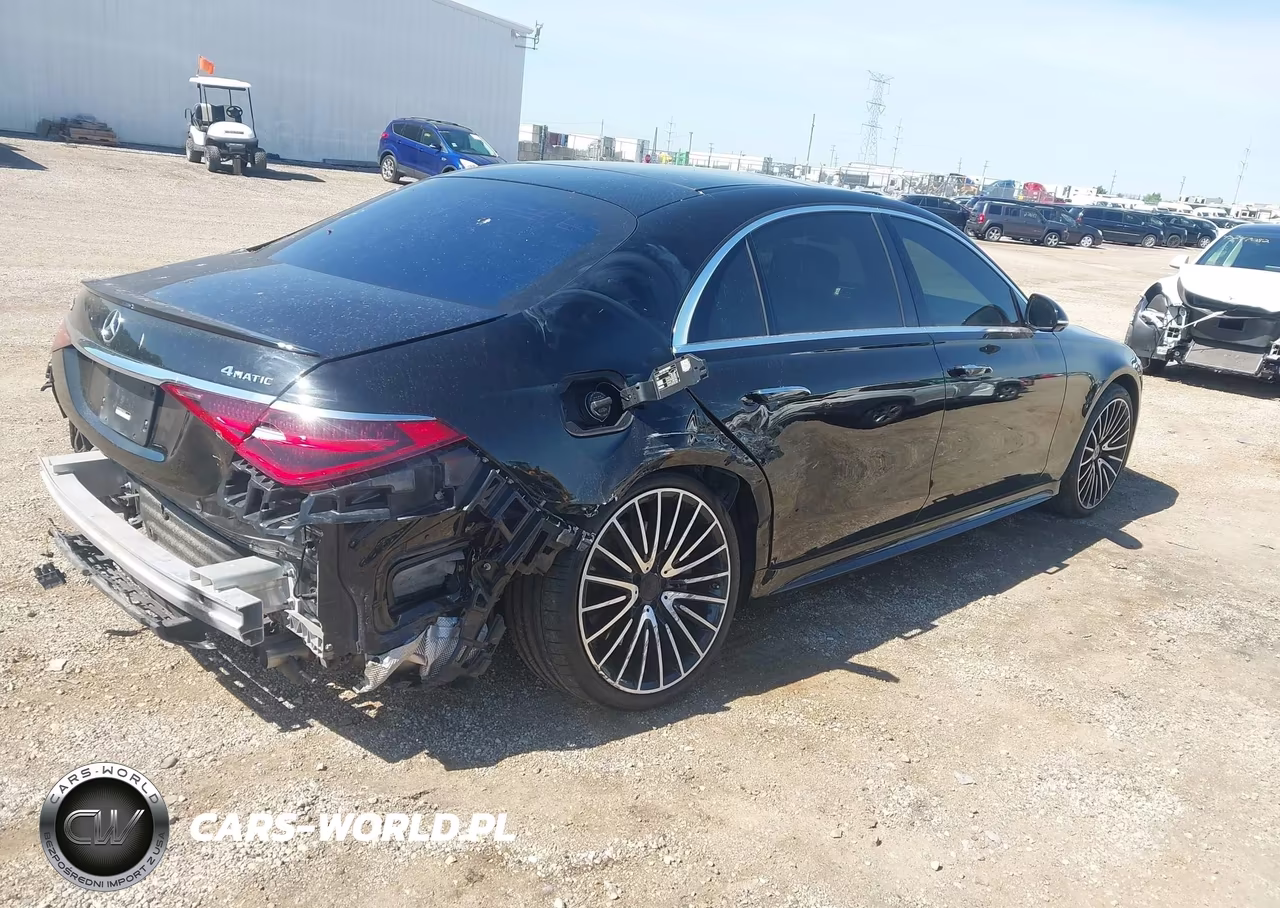 2022 Mercedes-Benz S 580 4Matic VIN:W1K6G7GB1NA100606 - 4
