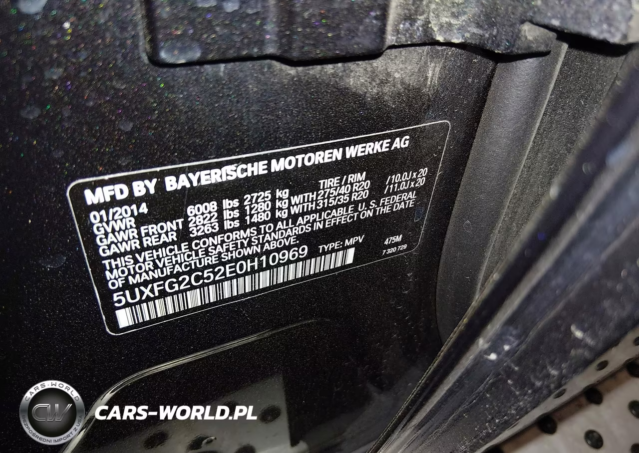 2014 BMW X6 xDrive35I VIN:5UXFG2C52E0H10969 - 9