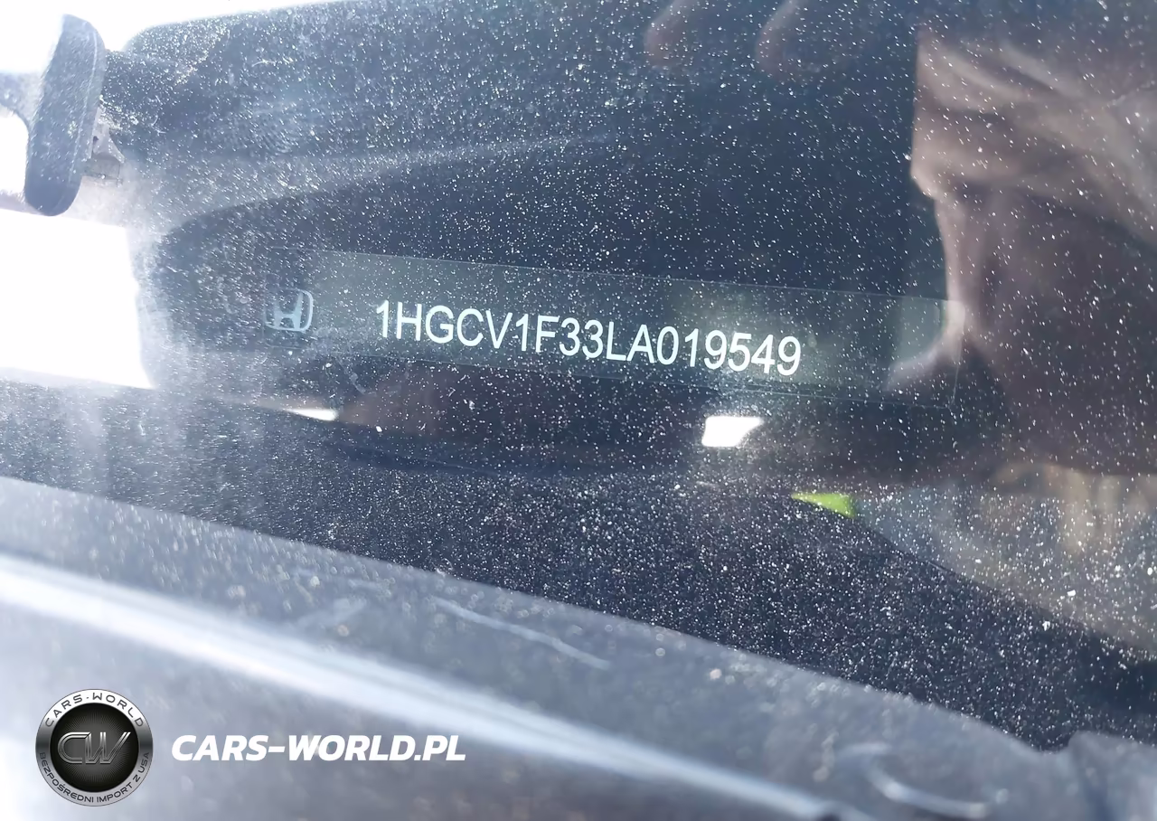 2020 Honda Accord Sport VIN:1HGCV1F33LA019549 - 17