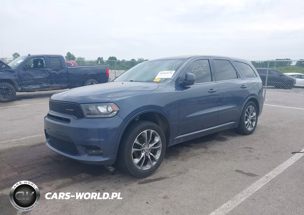 2020 Dodge Durango Gt VIN:1C4RDJDG7LC257152 - 2