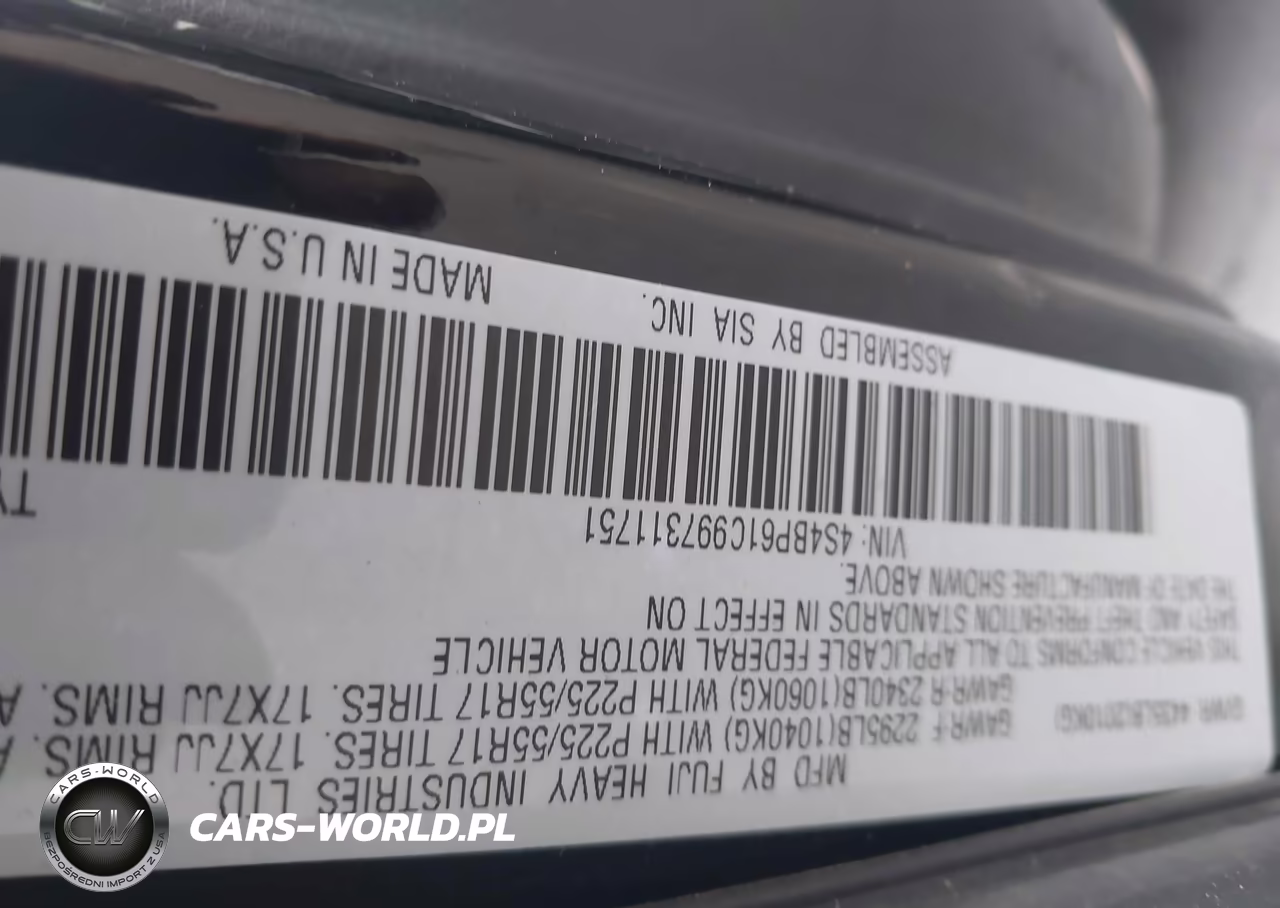 2009 Subaru Outback 2.5I VIN:4S4BP61C997311751 - 9