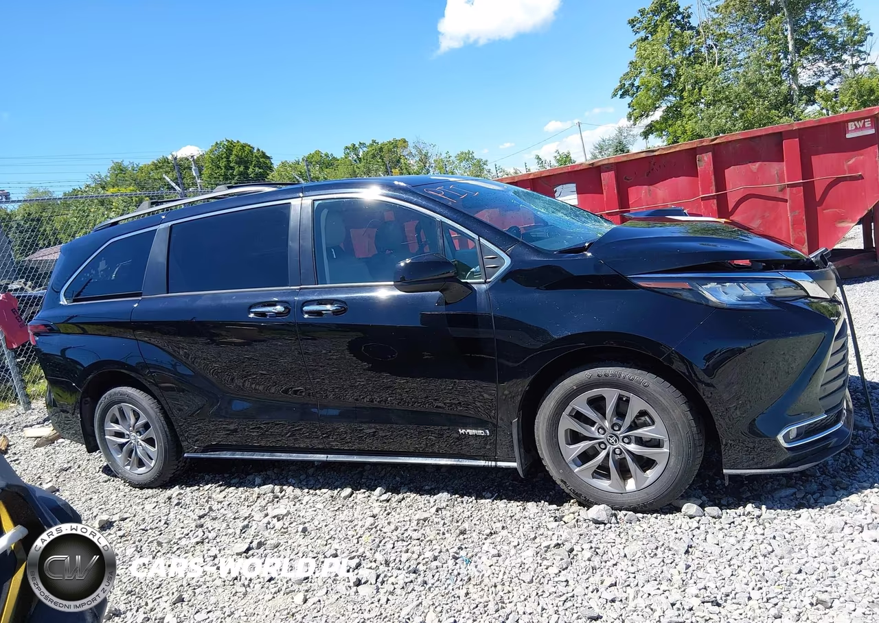 2021 Toyota Sienna Xle VIN:5TDJSKFC4MS024221 - 14