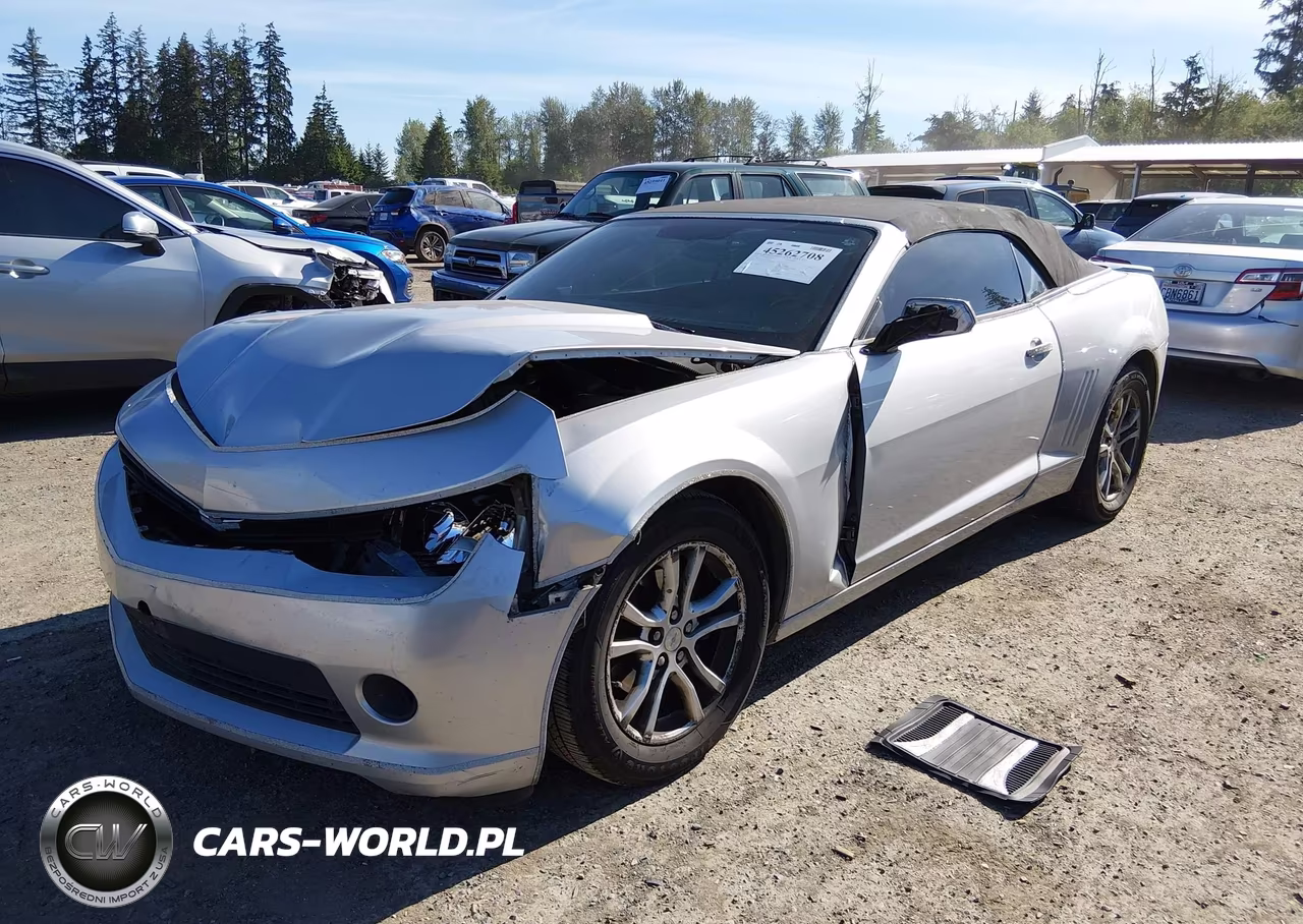 2015 Chevrolet Camaro 1Lt VIN:2G1FD3D32F9116425 - 2